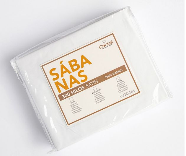 JUEGO DE SABANAS DE 300 HILOS 100% BAMBÚ