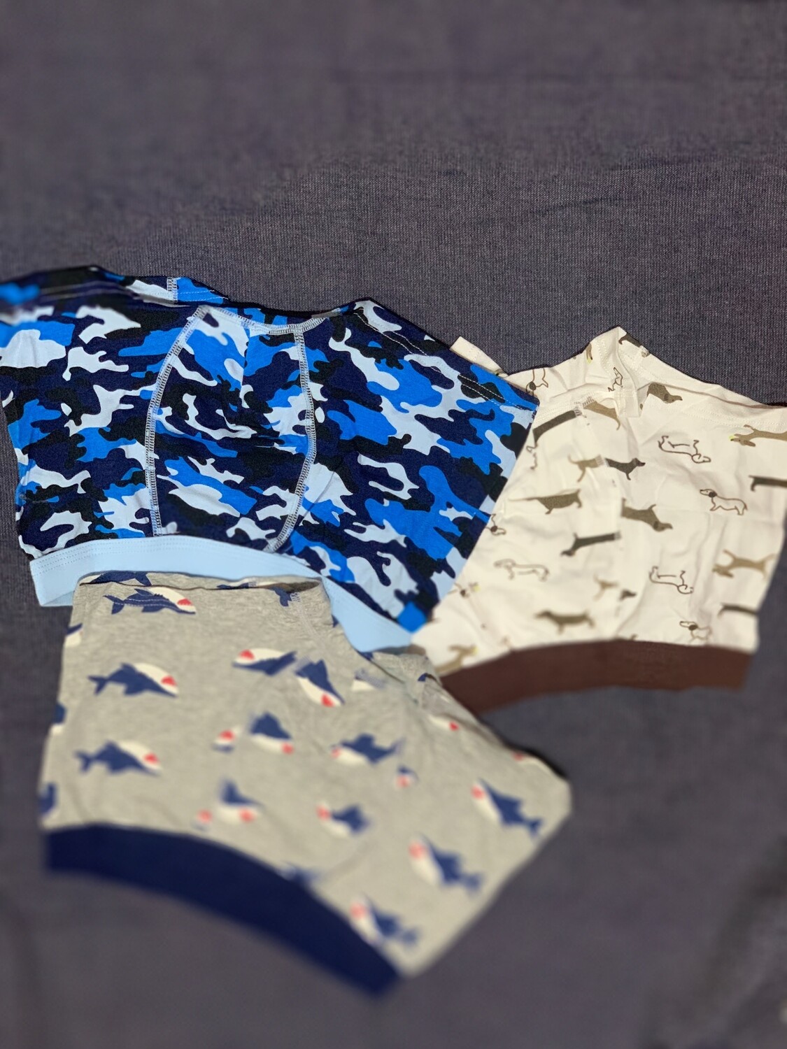 SET DE 3 CALZONCILLOS DE ALGODÓN PARA NIÑO