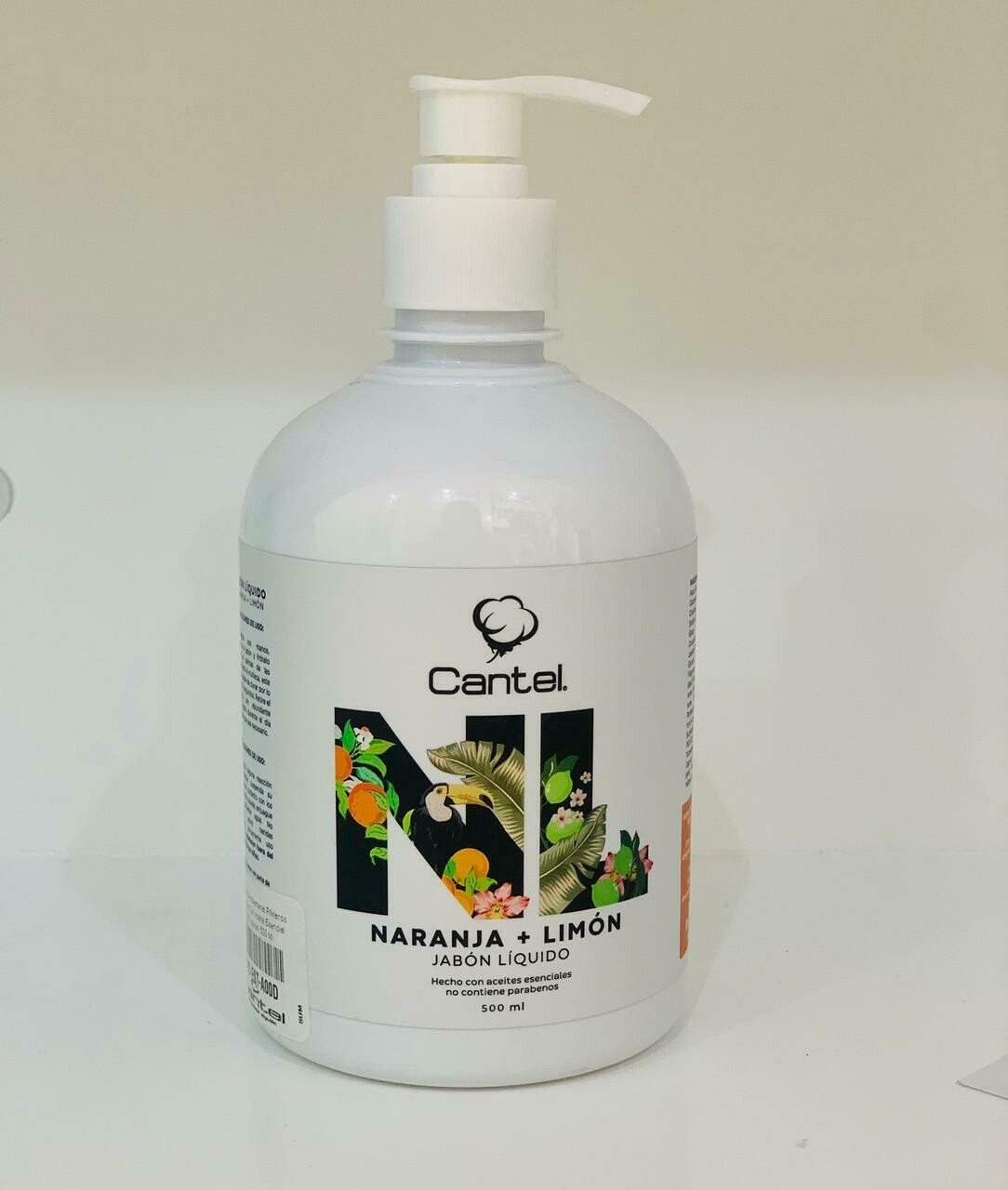 Jabón Líquido Antibacterial P/Manos Cantel Verano