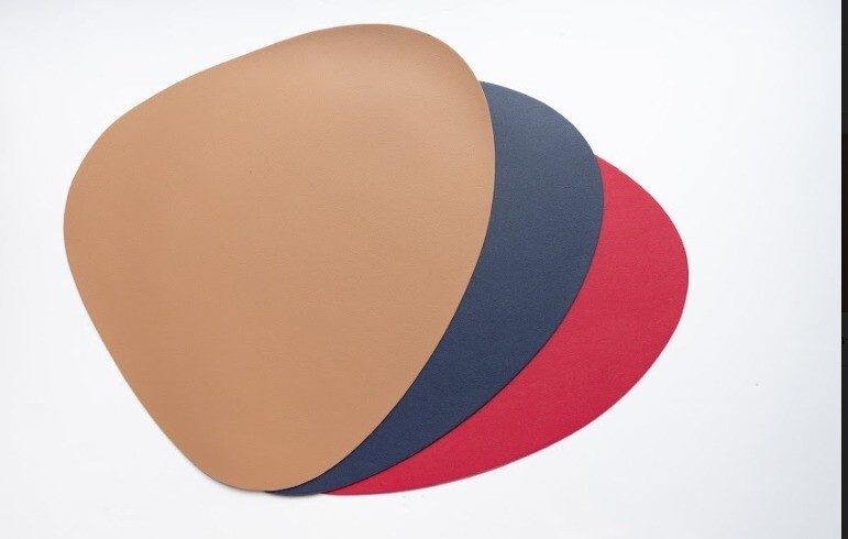 Set de 6 Individuales Ovalados De Pvc  41*34Cm