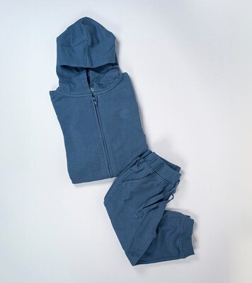 Conjunto pantalón y chumpa infantil "peruvian cotton" french terry