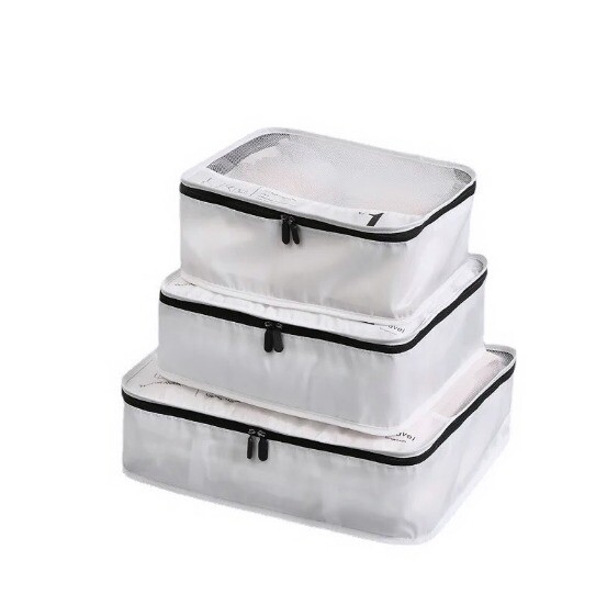 Set de 3 organizadores de tela multipropósito