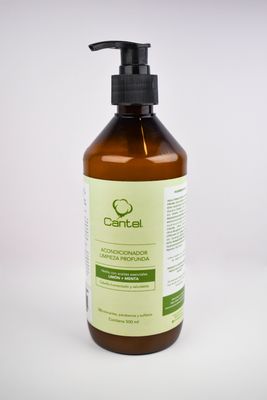 Acondicionador Limpieza Profunda Con Aceites Esenciales Limón &amp; Menta, 500 Ml