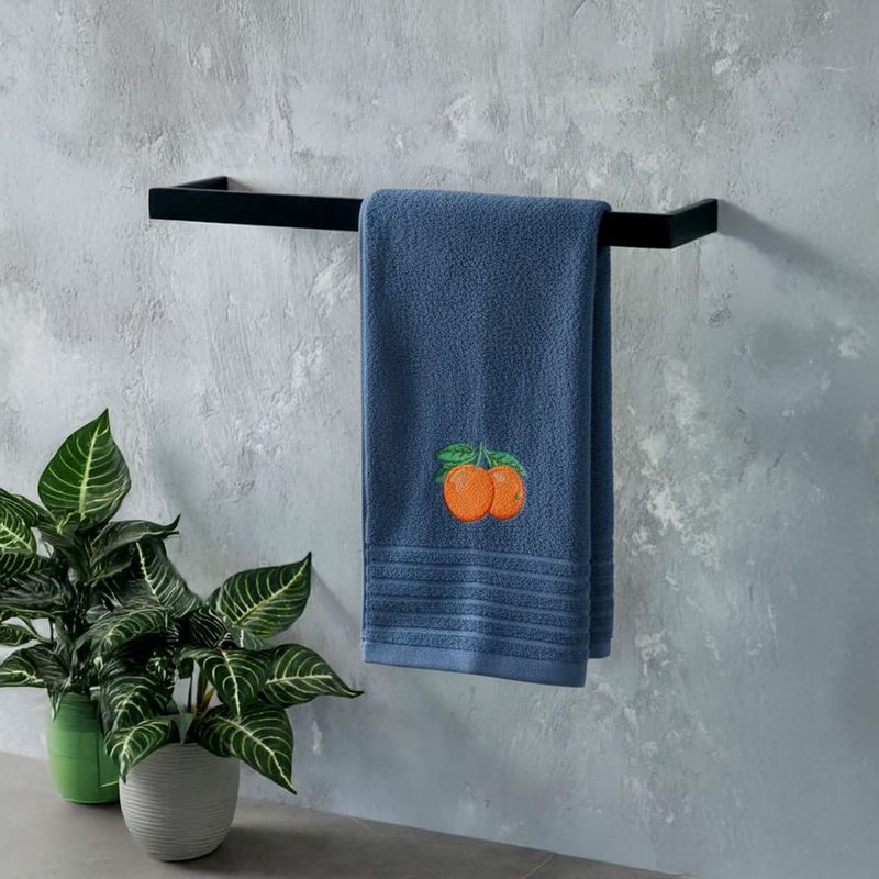 Toalla Export Manos bordado Naranjas Toalla Export Manos bordado Naranjas