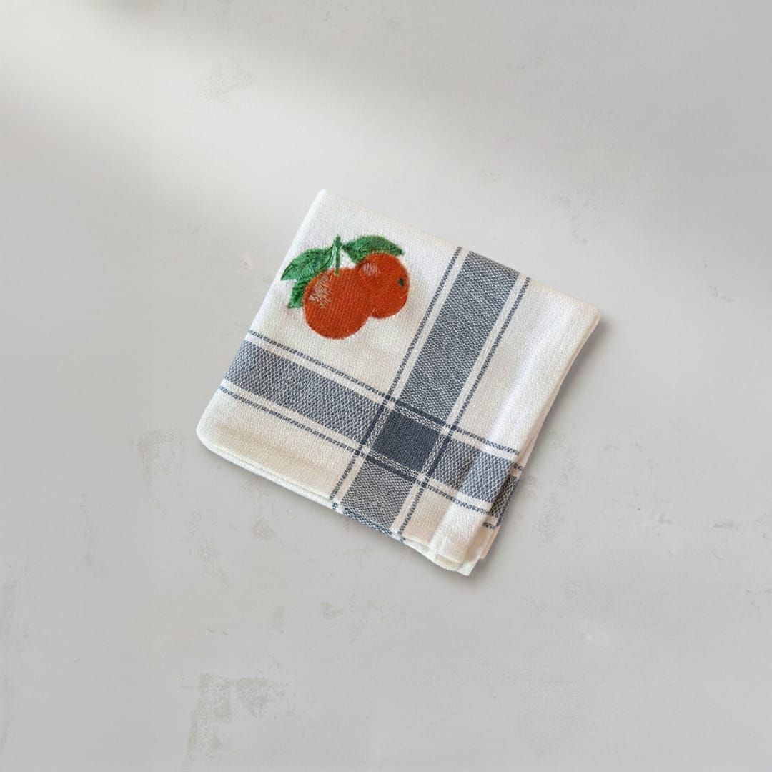 Limpiador guarda Bordado Naranja