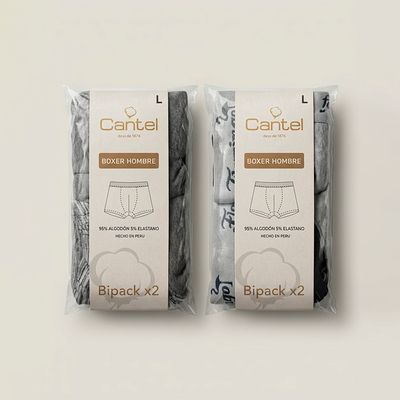 Set de 2 boxer caballero