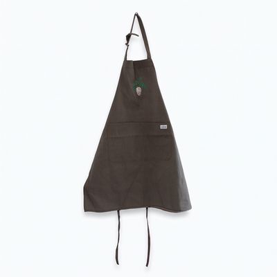 Gabacha verde oliva bordado navideño piña Gabacha verde oliva bordado navideño piña