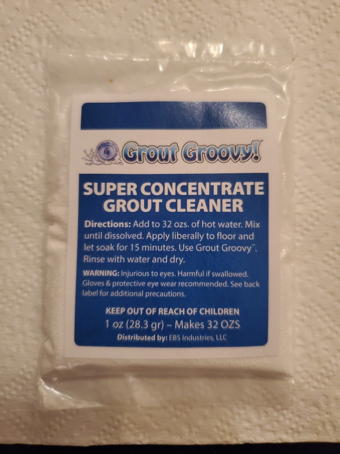 Bundle and Save - Get FREE Shipping on Grout Groovy Bundle - 1 Grout Cleaning Machine, 3 total brushes, 1 -  Super Grout Cleaner (makes 1 - 32oz quart)