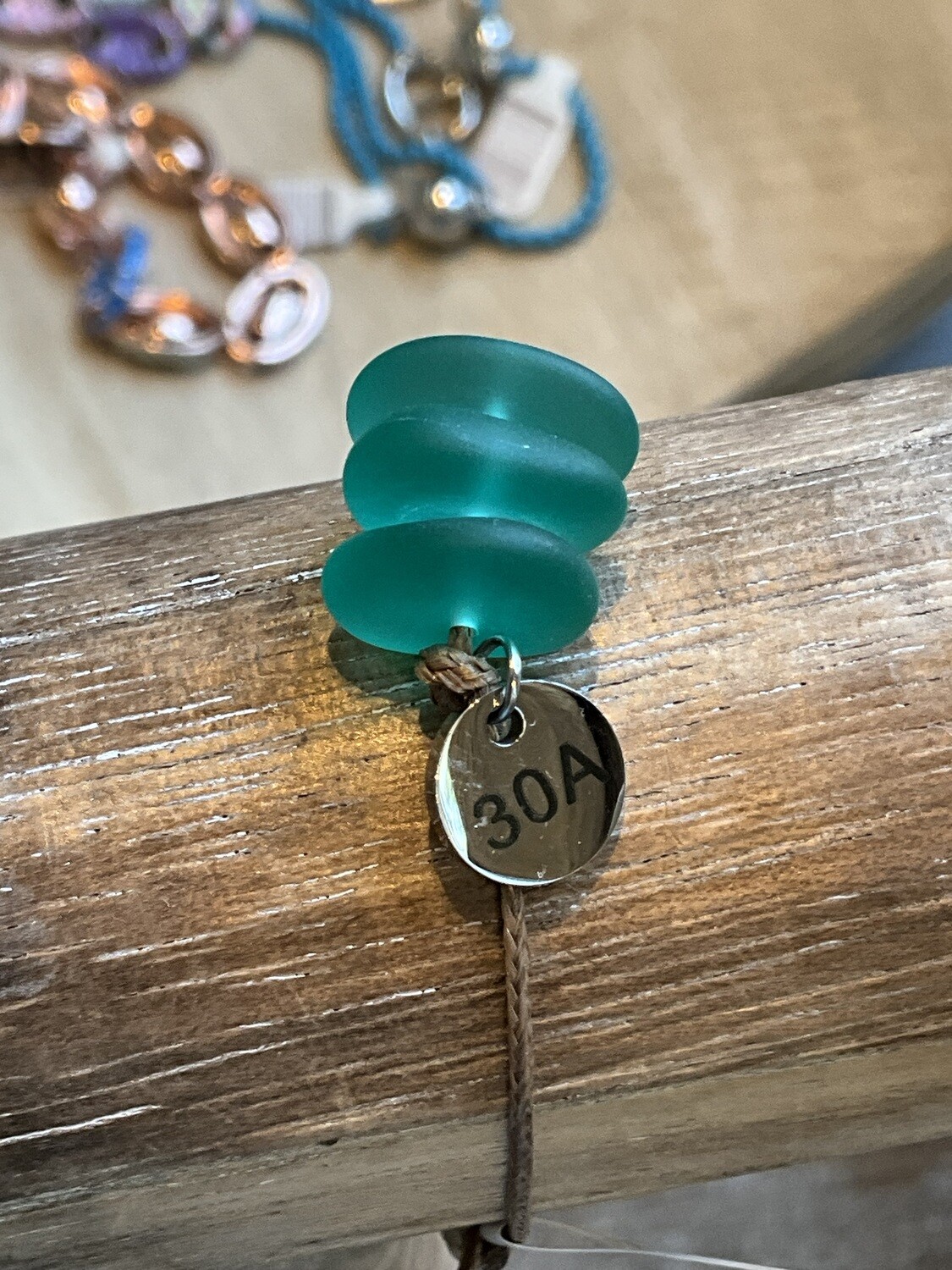 30A Sea Glass Bracelet