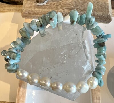 Larimar &amp; Pearl