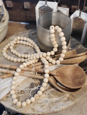Wood Bead Garland