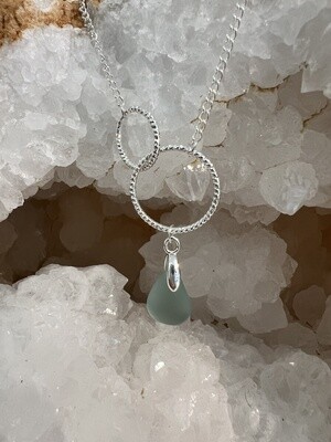 Aqua Double Rings