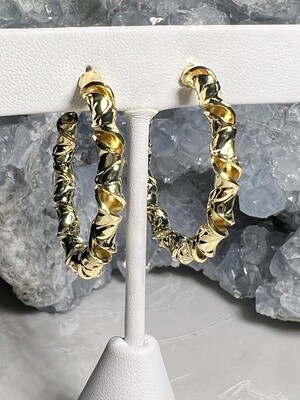 With A Twist Hoops
