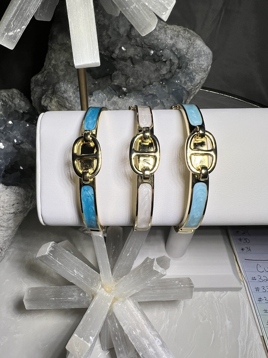 Hermy Enamel Cuff