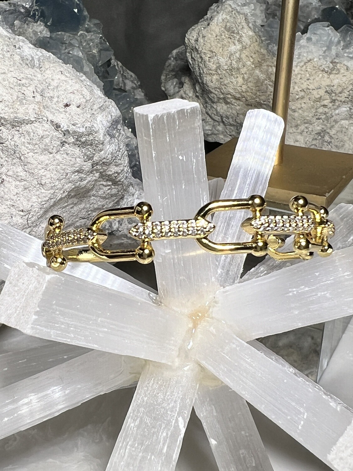 Tiff Crystal Bar Link