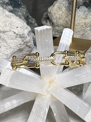 Tiff Crystal Bar Link