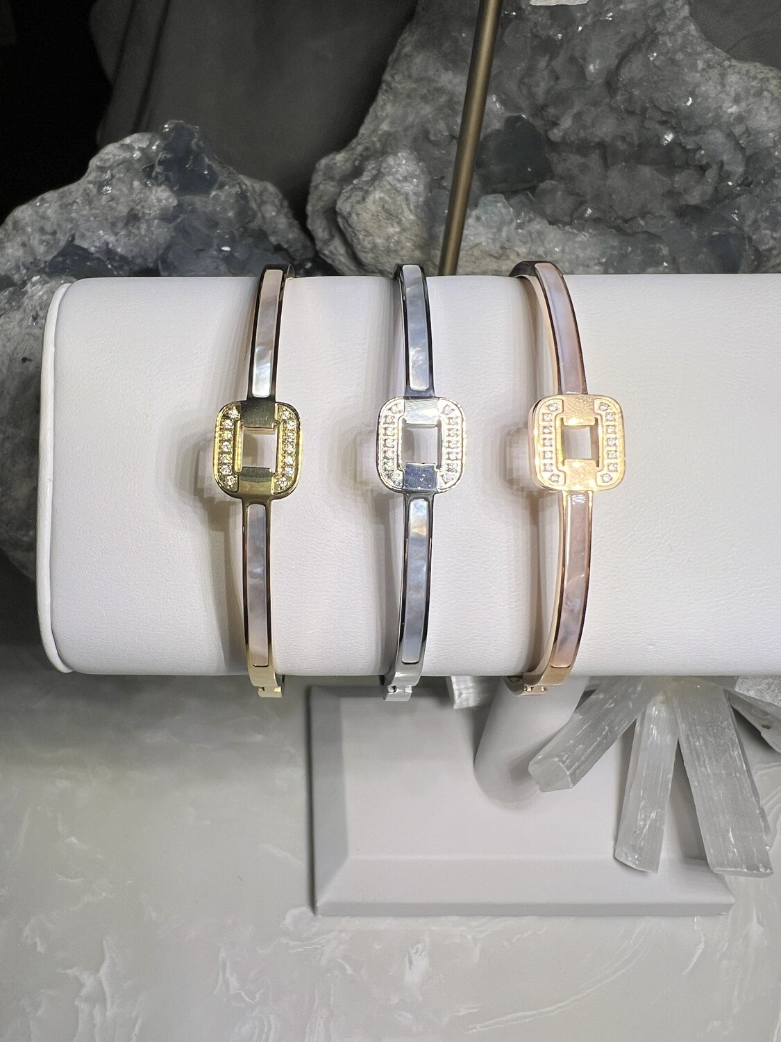 Square MOP Cuff