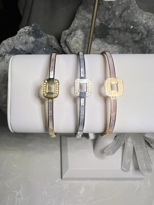 Square MOP Cuff