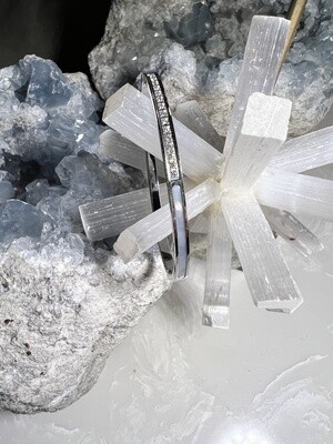 MOP Crystal Row Cuff