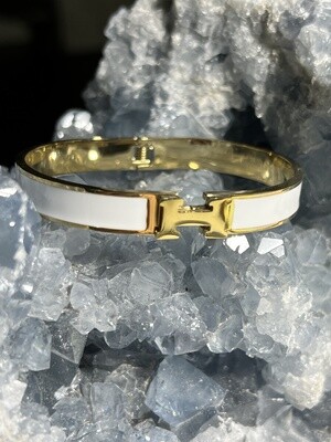 Enamel H Cuff