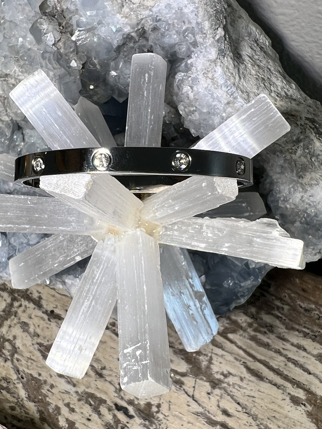 Crystal Love Cuff