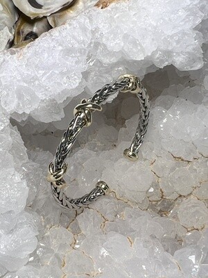 X Braid Cuff
