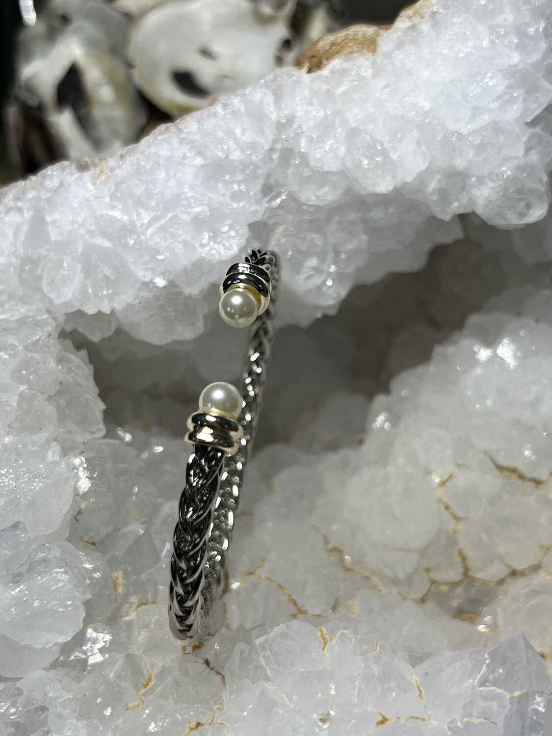 Pearl Braid Cuff