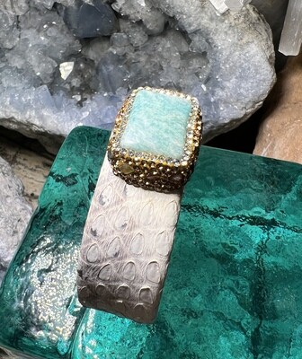 Amazonite Cuff