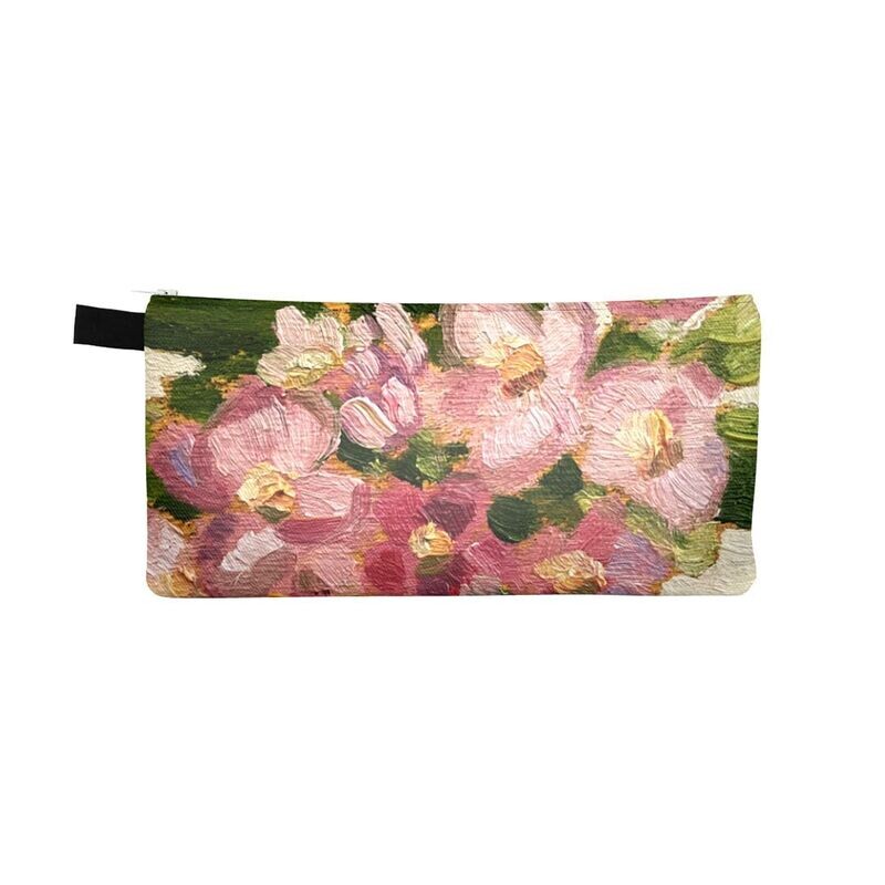 Zippered Bag - Crabapple Blossoms