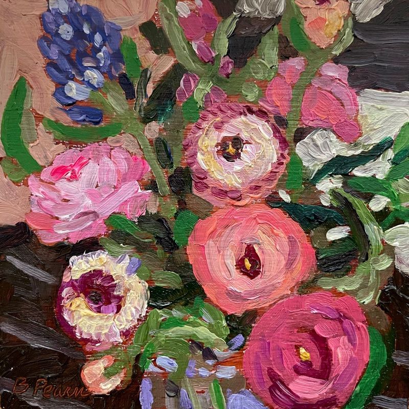 4x4" Ranunculus Bouquet