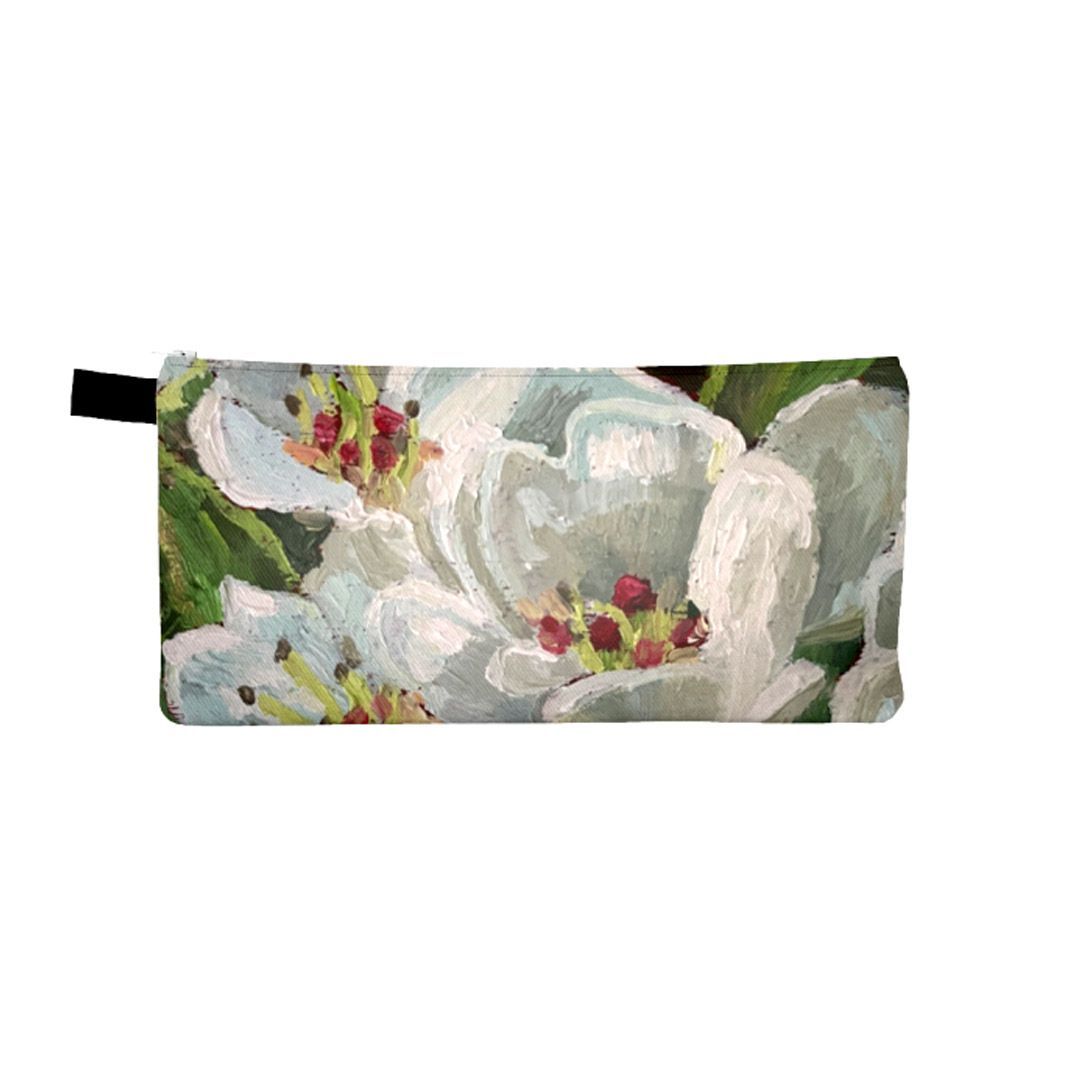 Zippered Bag - Pear Tree Blossoms