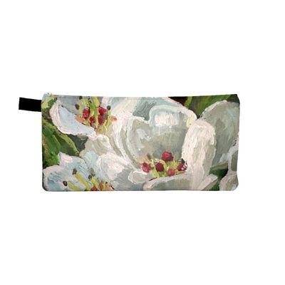 Zippered Bag - Pear Tree Blossoms