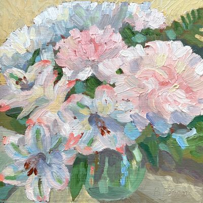 6x6" Soft Pink Bouquet