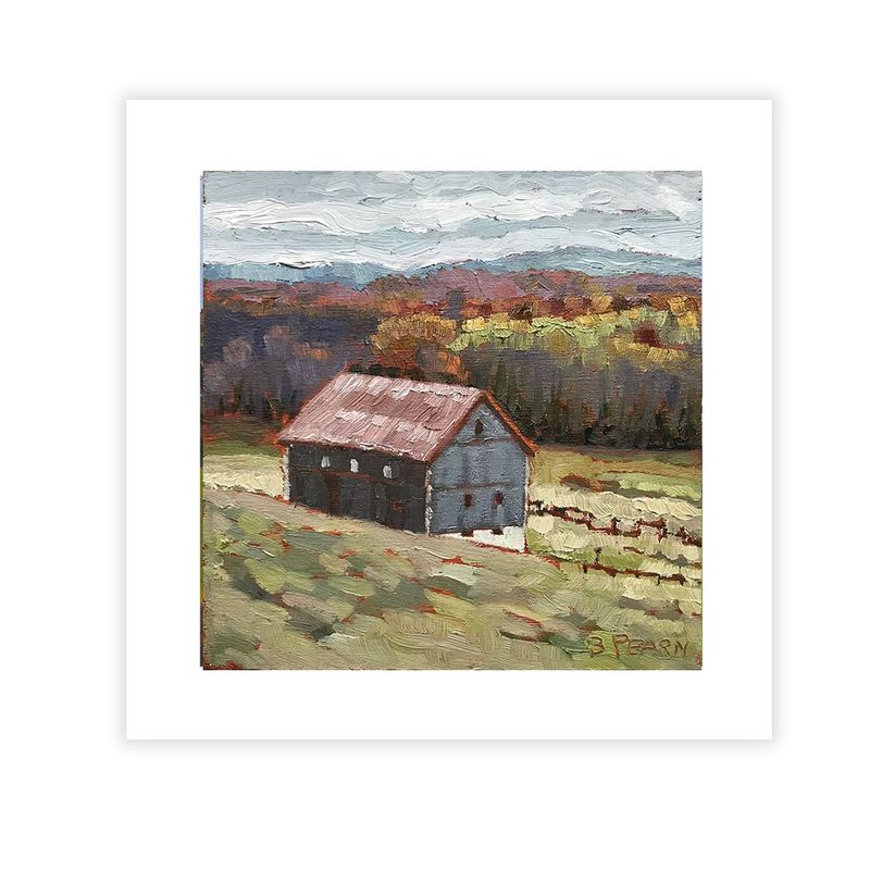 8x8" Print - Valley Colour Changes