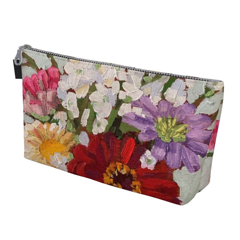 Makeup Bag - Phlox and Zinnia