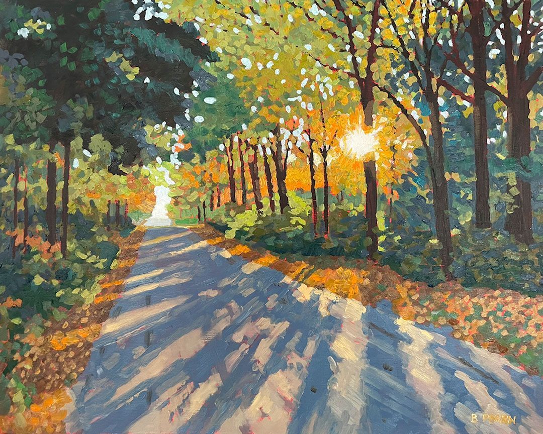 20x16 20x16" Tree Lined