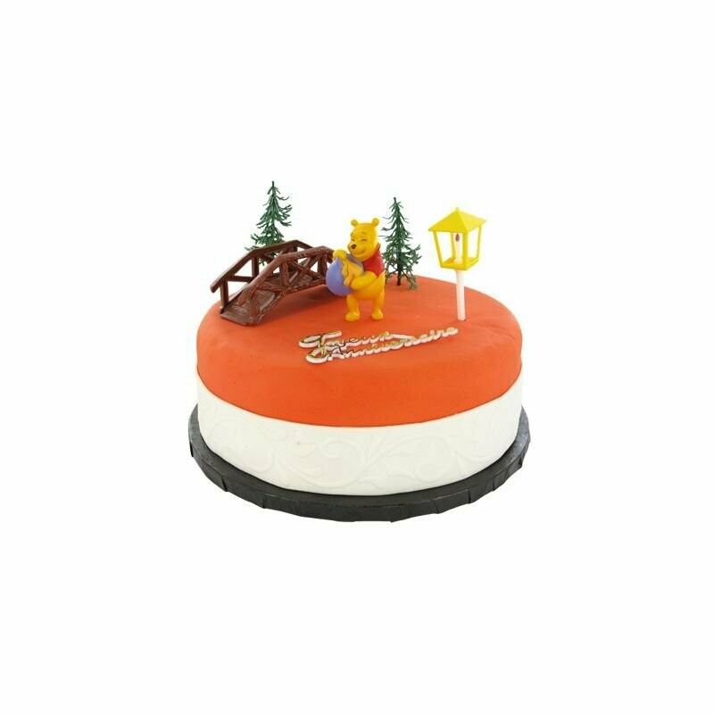 Kit Decor Gateau Winnie L Ourson