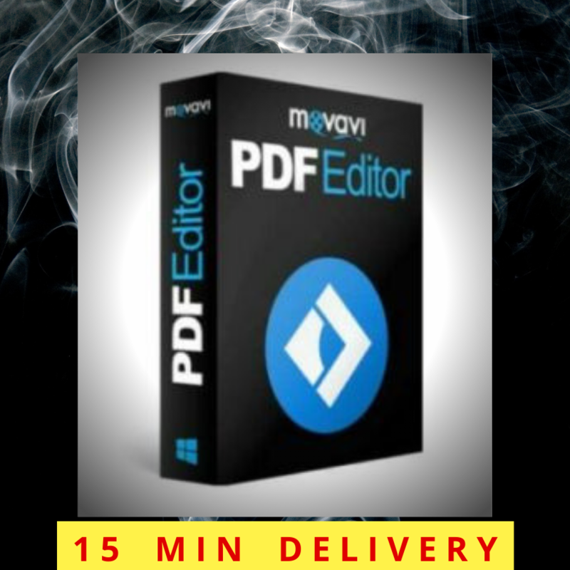 Best Movavi PDF Editor Creator Convert Software Full Fast Delivery FREE SHIPPING