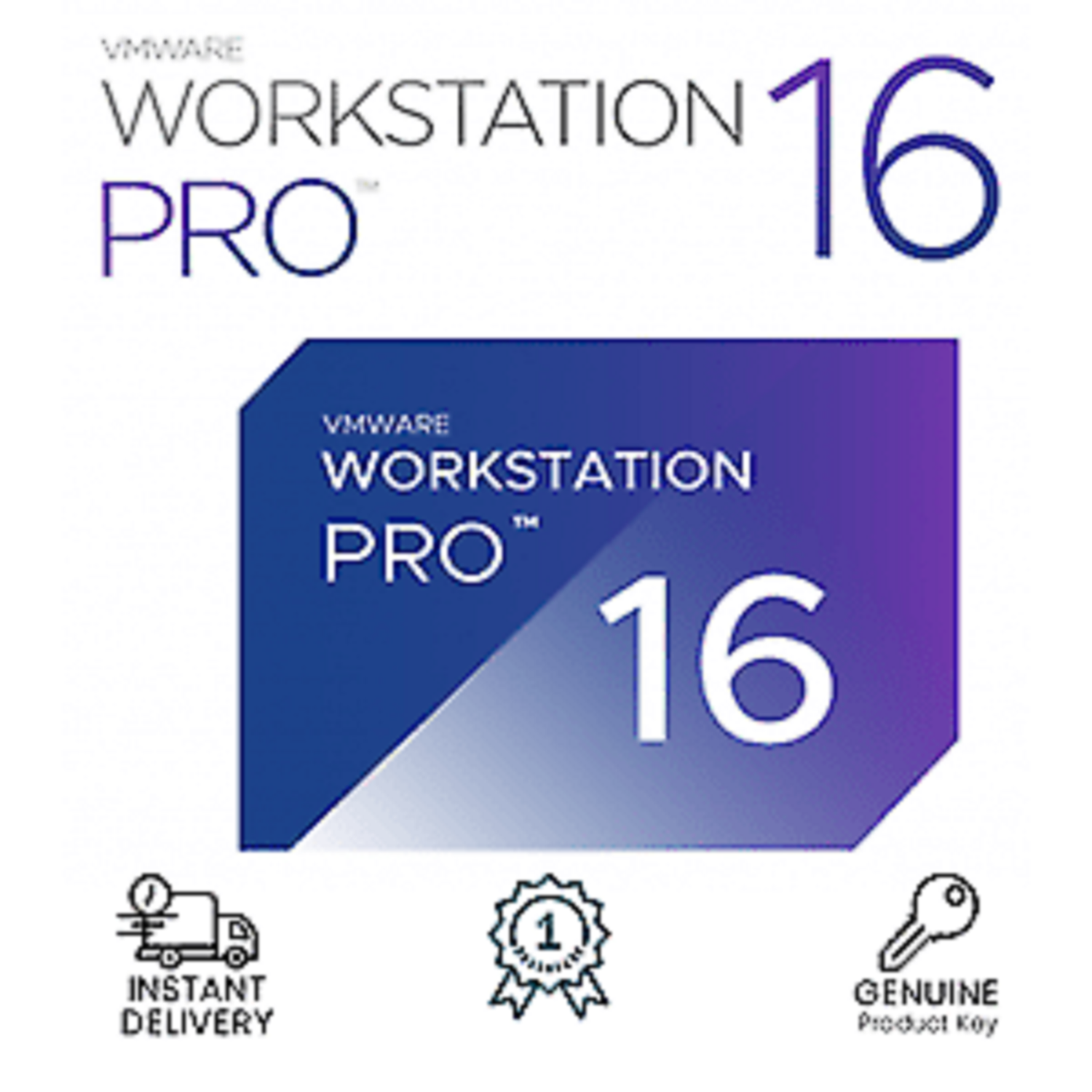 VMware Workstation PRO 16 Lifetime Genuine License Key Instant Delivery