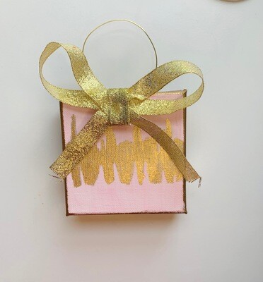 Mini Heartbeat Canvas Ornament