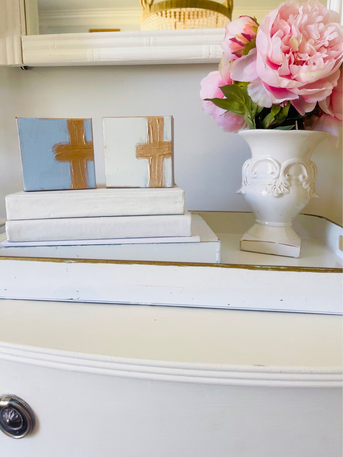 Gold Leaf Crosses