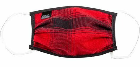 Stormy Kromer Flannel FaceMask