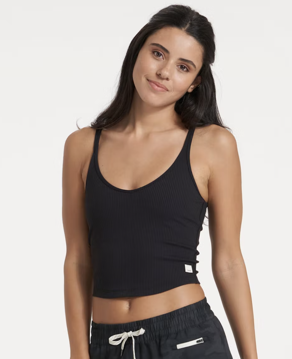 Vuori W's Rib Crop Tank