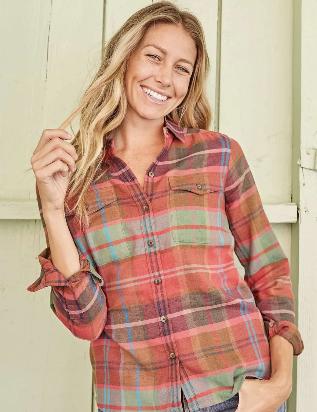 Toad & Co. W's Re-Form Flannel Shirt