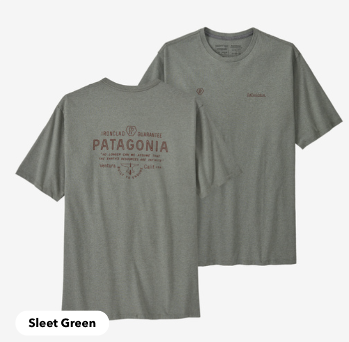 Patagonia M's L/S Forge Mark Resp Tee