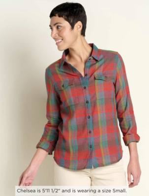 Toad & Co. W's Re-Form Flannel Shirt
