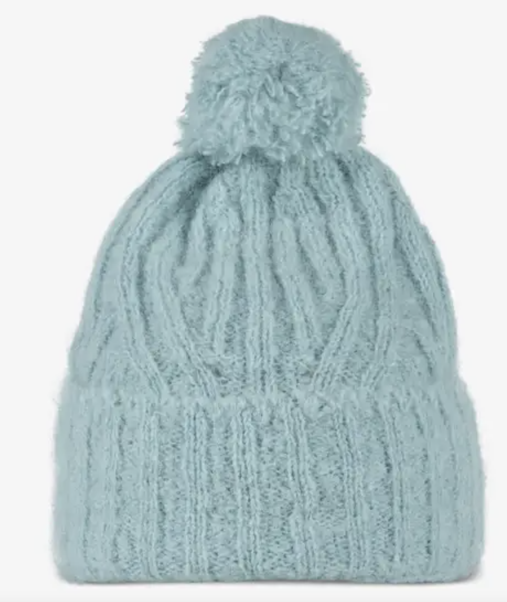Buff Knitted Beanie Nerla