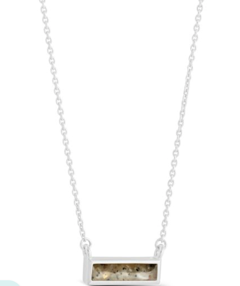 Dune Delicate Dune Bar Necklace