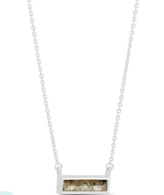 Dune Delicate Dune Bar Necklace