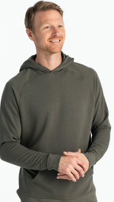Free Fly M&#39;s Bamboo Lightweight Fleece Hoodie